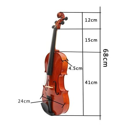 4/4 Full Size Solid Maple Viola of 16 Inch with Case Bow Strings | Walmart Canada