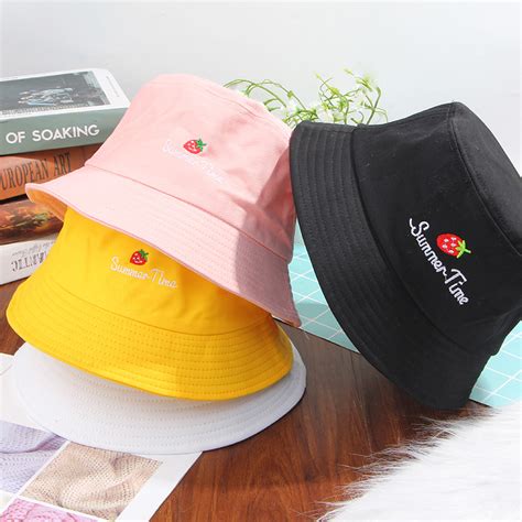 China design your own custom wholesale cotton embroidery bucket hat ...