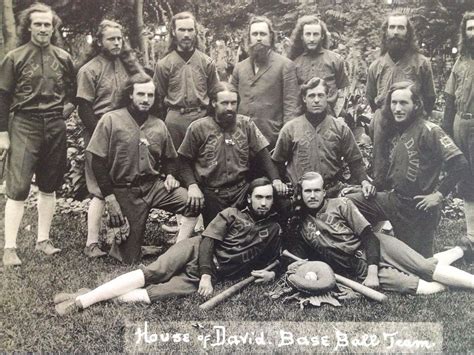 Pictures of the House of David, the All-Bearded Baseball Team, From the Early 20th Century ...