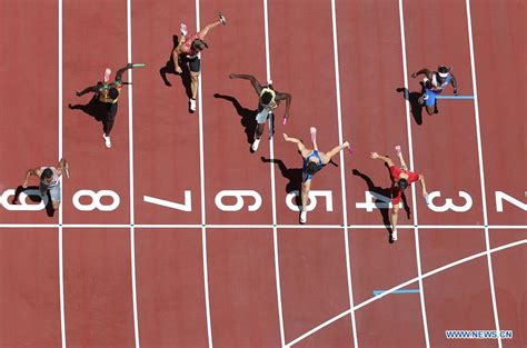 4X100 Relay Olympics : Hdgmud1aryuzxm : Zach apple (usa) celebrates ...