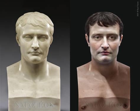 Turned another bust into a real image - Napoléon Bonaparte. This bust of Napoleon I is from a ...