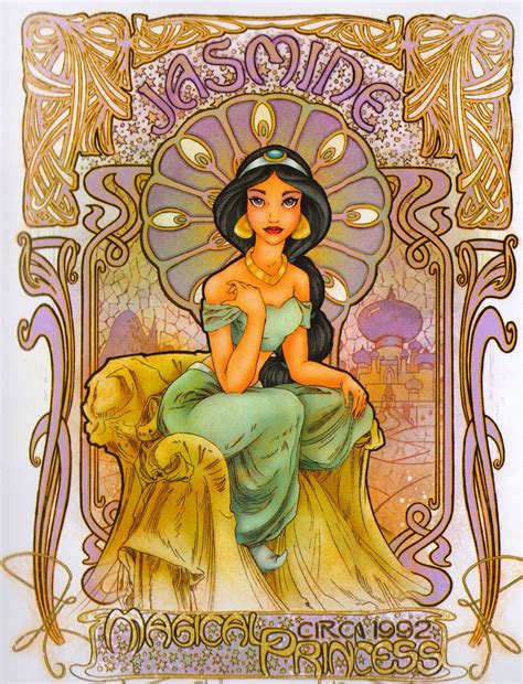 Art Nouveau Ariel From Art Of The Disney Princess Art Nouveau Disney - Vrogue