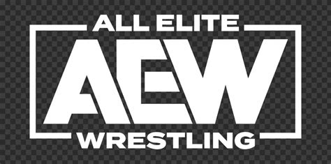 White AEW All Elite Wrestling Logo | Citypng