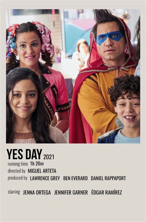 yes day in 2021 | Movie minimalist poster, Polaroid movie poster, Movie posters