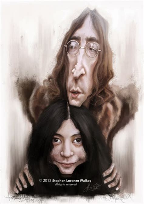 John and Yoko by lorenzowalkes on DeviantArt