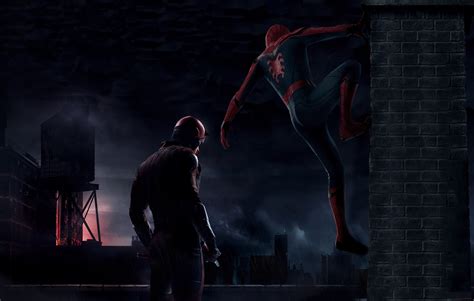 Spider-man Daredevil MCU Crossover Concept by BIGBMH on DeviantArt