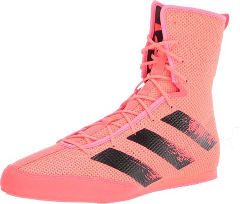 Amazon.com | adidas unisex adult Hog 3 Boxing Shoe, Signal Pink/Black/Copper, 5 Big Kid US ...