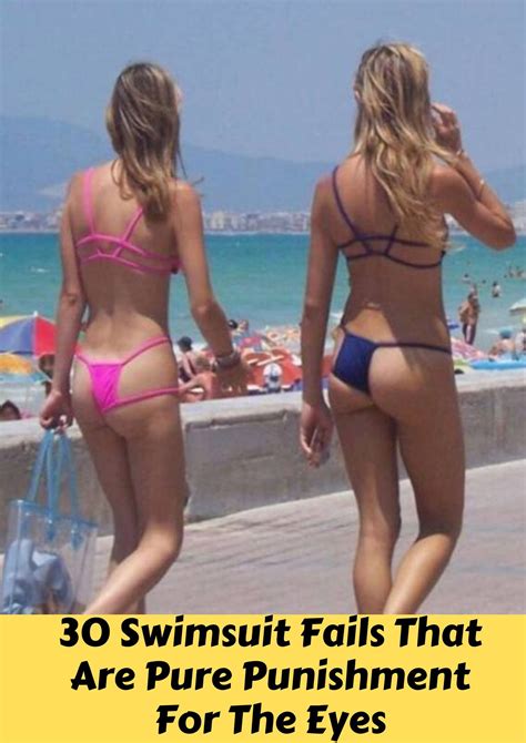 30 Swimsuit Fails That Are Pure Punishment For The Eyes | Bathing suit ...