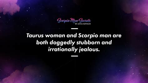 Scorpio Man and Taurus Woman Love Compatibility
