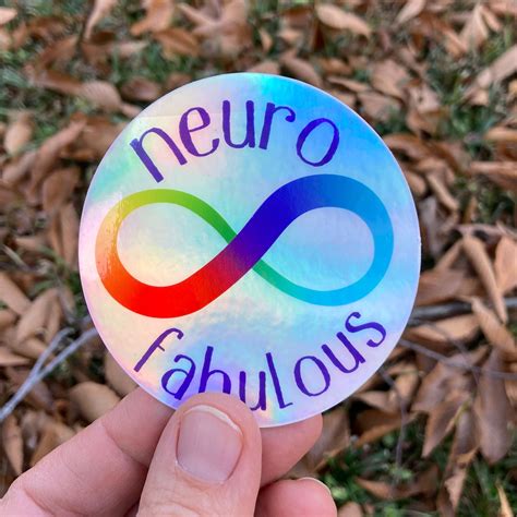 Neurodivergence Pride Stickers Durable Waterproof Vinyl - Etsy