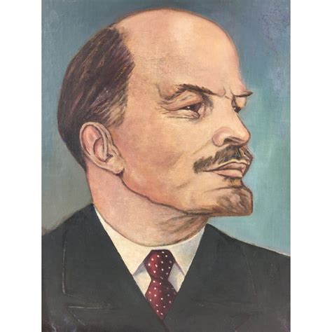 French Portrait of Lenin | Chairish