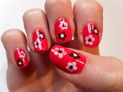 Red And Black Nails Design - Black and red nail designs the combination of black and red has ...