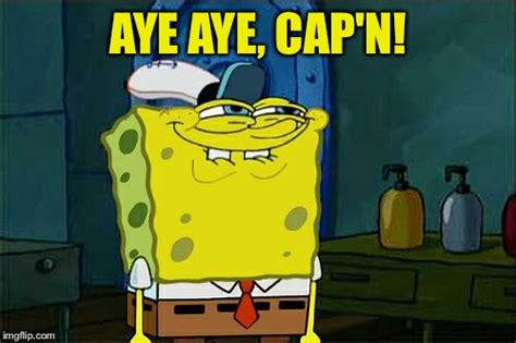 AYE AYE CAPTAIN - Imgflip