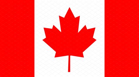 Canada Flag, Flag of Canada vector | Icons ~ Creative Market