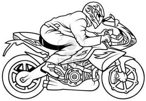 Coloriages Moto (Transport) – Dessins à colorier – Coloriages à Imprimer Gratuits