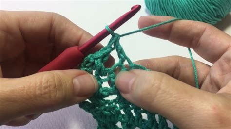 LEFT HANDED CROSSED DOUBLE CROCHET stitch (US terms) / CROSSED TREBLE ...