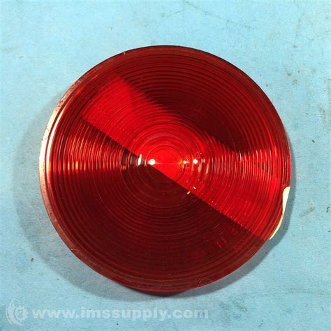 Stratolite 9029 Round Red Acrylic Lens - IMS Supply