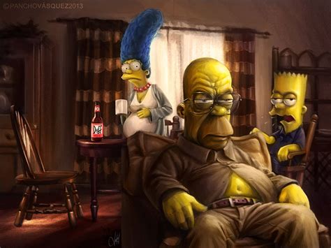 Fan Art Friday: The Simpsons by techgnotic on DeviantArt