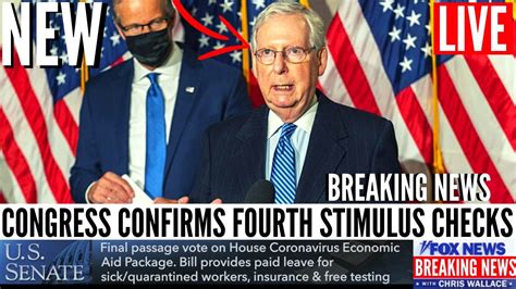 Fourth Stimulus Check Update April | Congress JUST Confirmed $1,400 ...