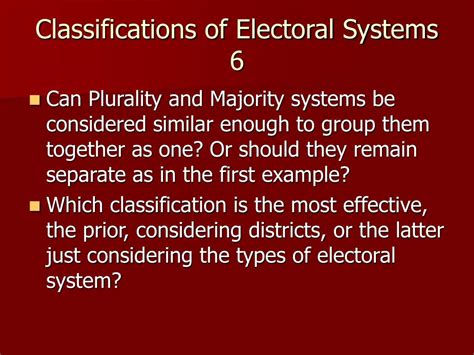 PPT - Electoral Systems PowerPoint Presentation, free download - ID:297948