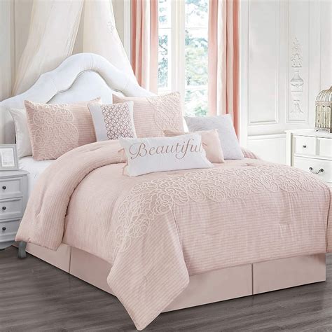 HGMart Bedding Comforter Set Bed In A Bag - 8 Piece Luxury Quilted ...