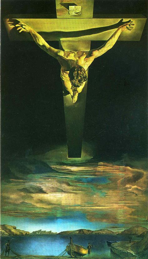 Christ of St. John of the Cross, 1951 - Salvador Dali - WikiArt.org