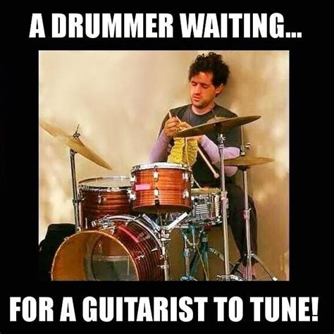 Drummer problem #1..... | Drummer humor, Musician humor, Band jokes