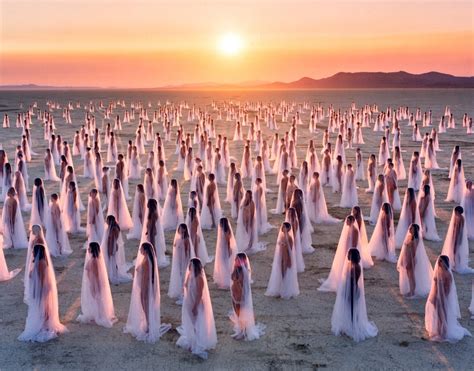 SPENCER TUNICK : INSTALLATIONS : Selected Works 1 | Burning man art, Spencer tunick ...