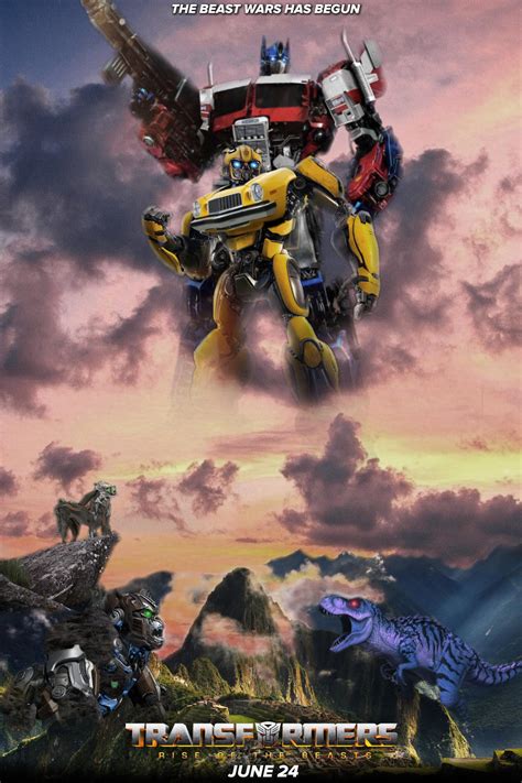 Transformers Rise of the Beasts Poster by AleximusMagnus on DeviantArt