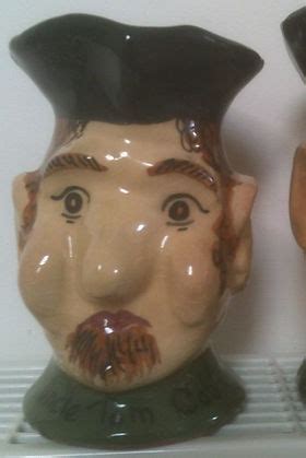 Uncle Tom Cobley character jug version 1 - Devon Tors Art Pottery circa 1930