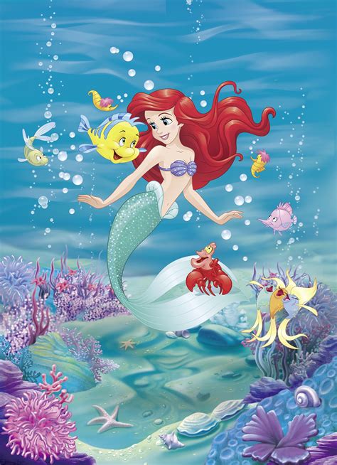 Photomural "Ariel Singing" from Disney | photomural.com