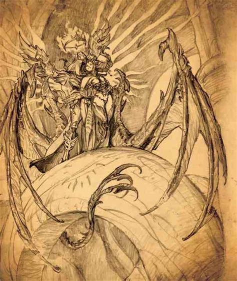 Inarius & Lilith | Criaturas mitológicas, Diablo, Arte