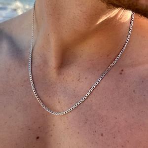 Silver Connell Chain 3mm Thick, Mens Connell Chain, Connells Chain ...