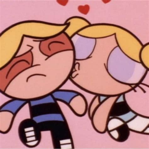 #cartoon #cartoons #ppg #powerpuff #moods #bubbles #girls #pfp #kiss #stuff https://weheartit ...