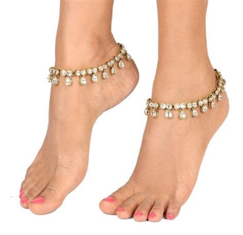 gold plated Gold anklets - the jewelbox - 365326