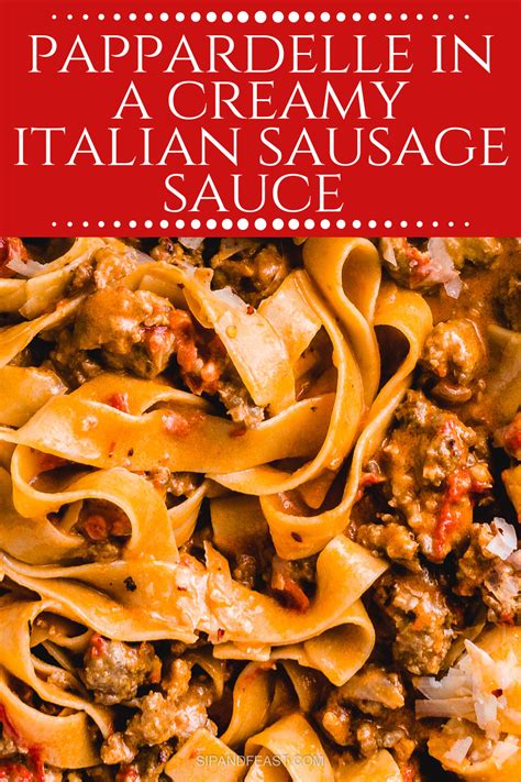 Sausage Pasta Recipes, Italian Sausage Pasta, Italian Pasta Recipes, Sweet Italian Sausage, Easy ...