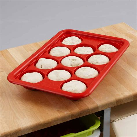 ALVEOPIZZ® Pizza Dough Proofing Tray 11 Cavities Yellow – Scoritech USA