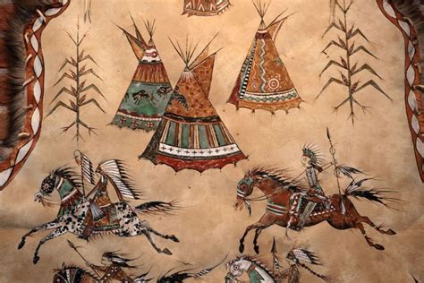 Talk of the Tribe: Painting by Laura Mountain on Caribou - LMH014C | Native american art ...