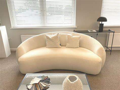 Small Curved Sofa Uk | Baci Living Room