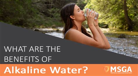 What are the Benefits of Alkaline Water? - Med-Sense Guaranteed Association