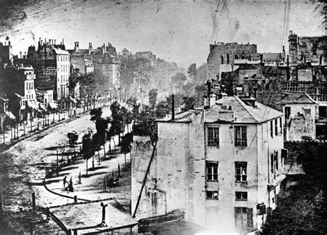 Louis-Jacques-Mandé Daguerre: View of the Boulevard du Temple, Paris - Students | Britannica ...