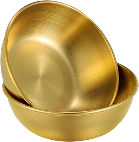 Amazon.com: BLLREMIPSUR 4 PCS Gold Sauce Dip Bowls, Stainless Steel Seasoning Dish, Small Sushi ...