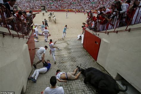 Two Americans injured at Spain's infamous Running of the Bulls | Daily ...