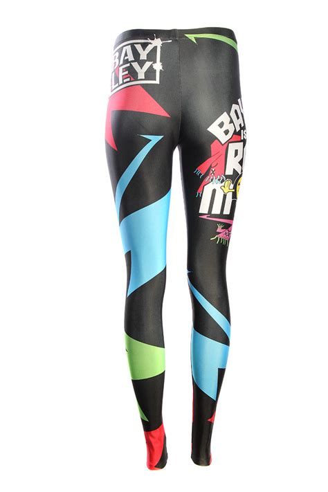 WWE Bayley Role Model Leggings | Licensed by Wild Bangarang – WILD BANGARANG