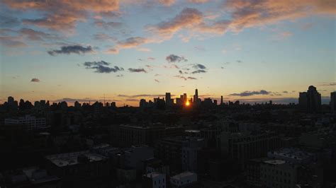 4K New York City Cinematic Aerial sunset Stock Footage #AD ,#Cinematic# ...