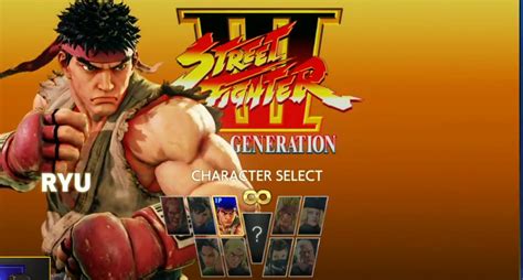 Street Fighter 5 Arcade Mode character select screens 4 out of 4 image gallery