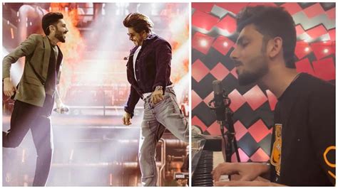 Anirudh Ravichander performs Jawan song Chaleya, Shah Rukh Khan reacts ...