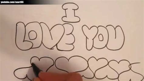 Love Drawing Bubble Letters | Images and Photos finder