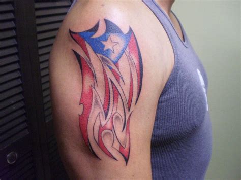 Puerto Rican Flag Tattoo - BAHIA HAHA