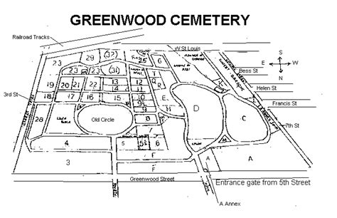 Greenwood Cemetery, Page 6, Hot Springs, Arkansas